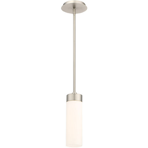 Elementum LED 3.5 inch Satin Nickel Pendant Ceiling Light in 2700K, dweLED