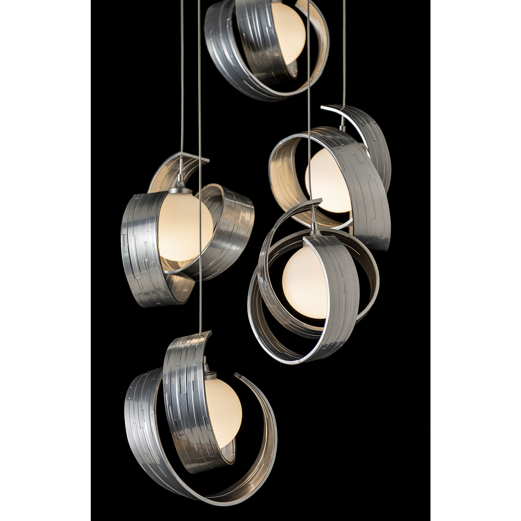 Riza 5 Light 19.1 inch Sterling Pendant Ceiling Light