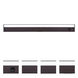 3-in-1 120/60 LED 36 inch Bronze Undercabinet Light Bar