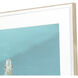 Photography Collection Turquoise Framed Art
