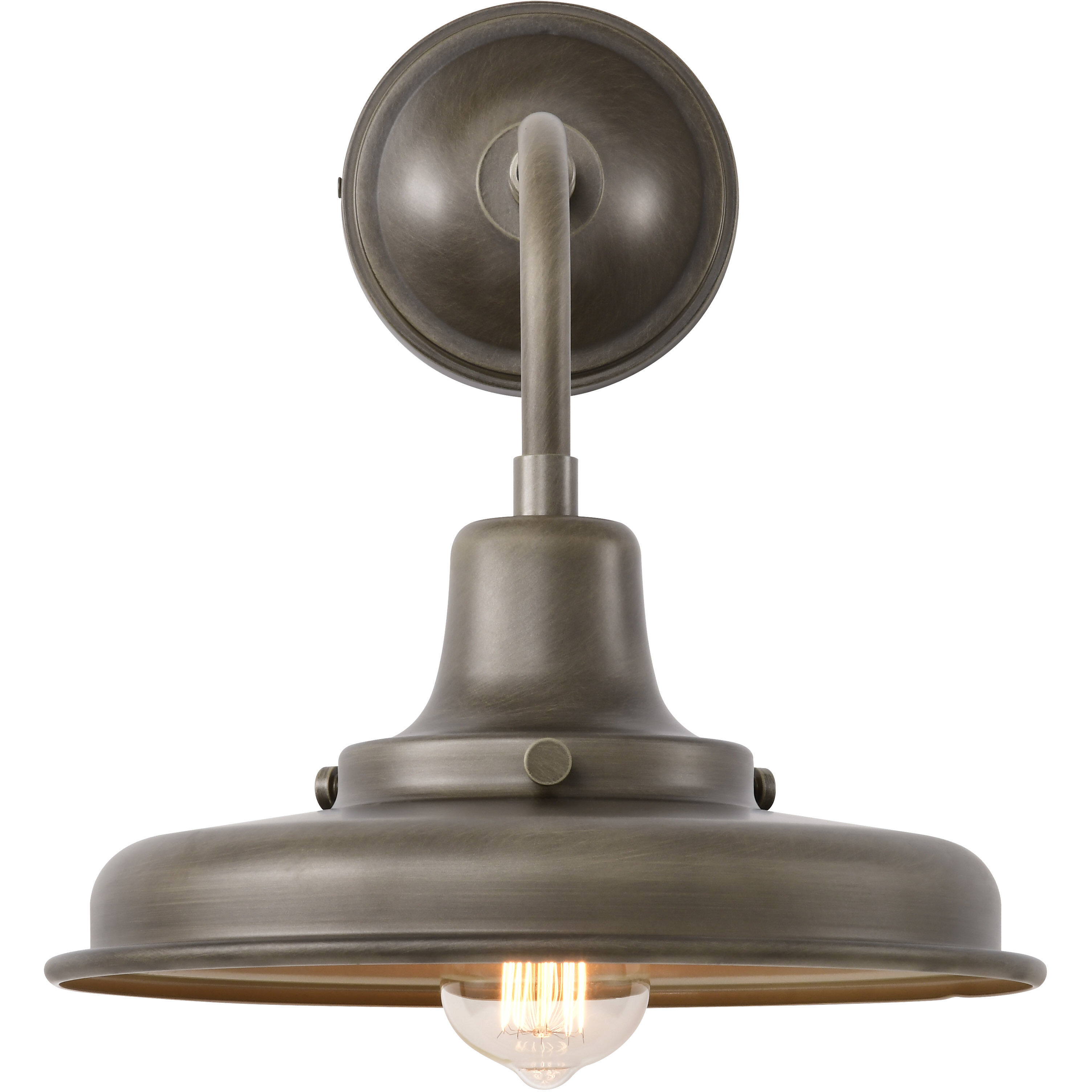 Morris 13.38 inch Burnished Bronze Outdoor Wall Light