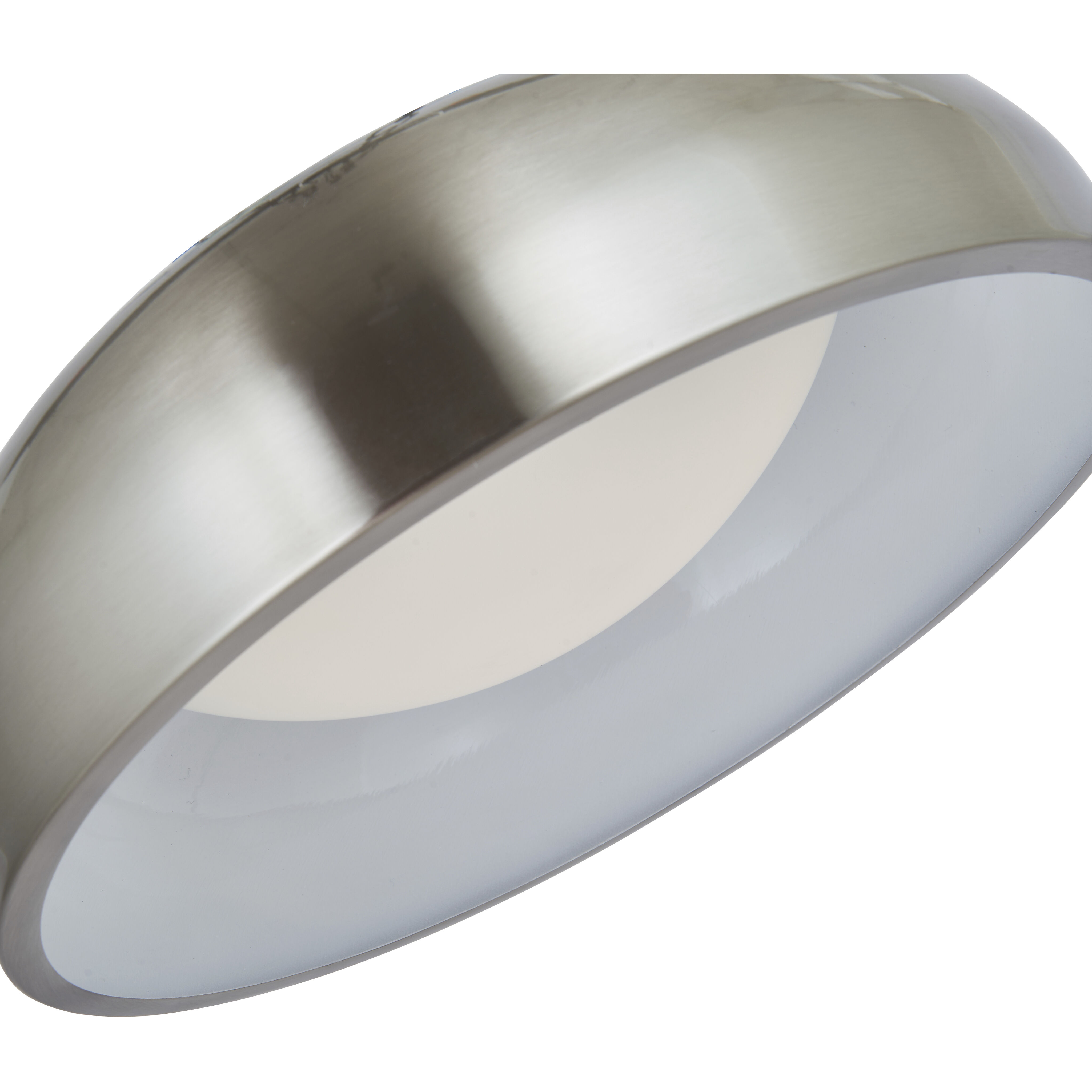 Lynx LED 12.6 inch Brushed Nickel Flush Mount Ceiling Light