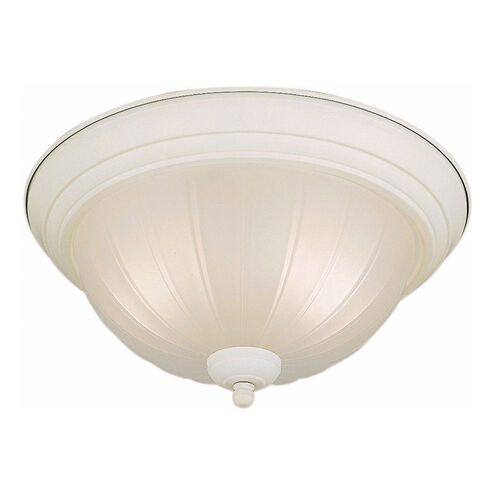 Signature 2 Light 13 inch White Flush Mount Ceiling Light