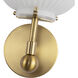 Alora Mood Cherise 1 Light 6.75 inch Brushed Gold Bath Vanity Light Wall Light