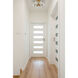 Lyra 6 Light 14 inch Satin Gold Flush Mount Ceiling Light