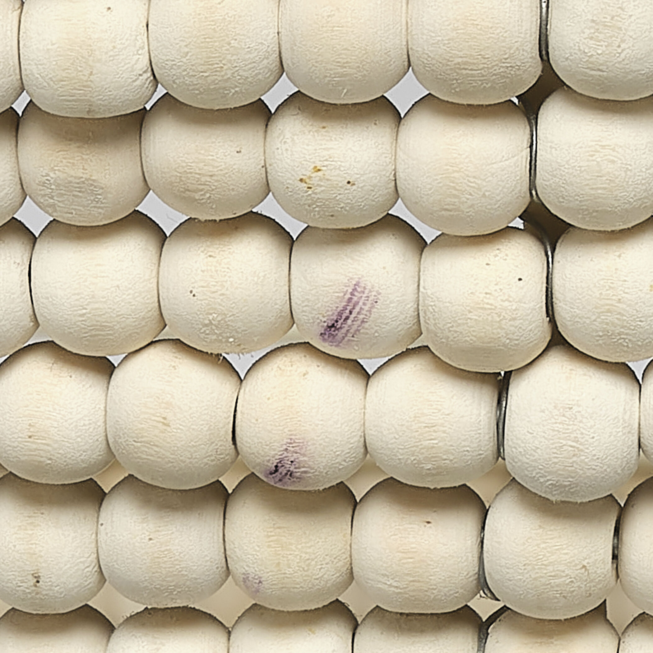 Tsunami 3 Light 24 inch Natural Cream Semi Flush Mount Ceiling Light