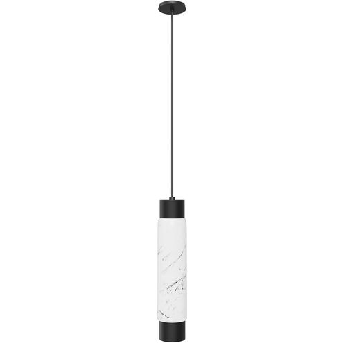 Cicada LED 3 inch White Marble Pendant Ceiling Light