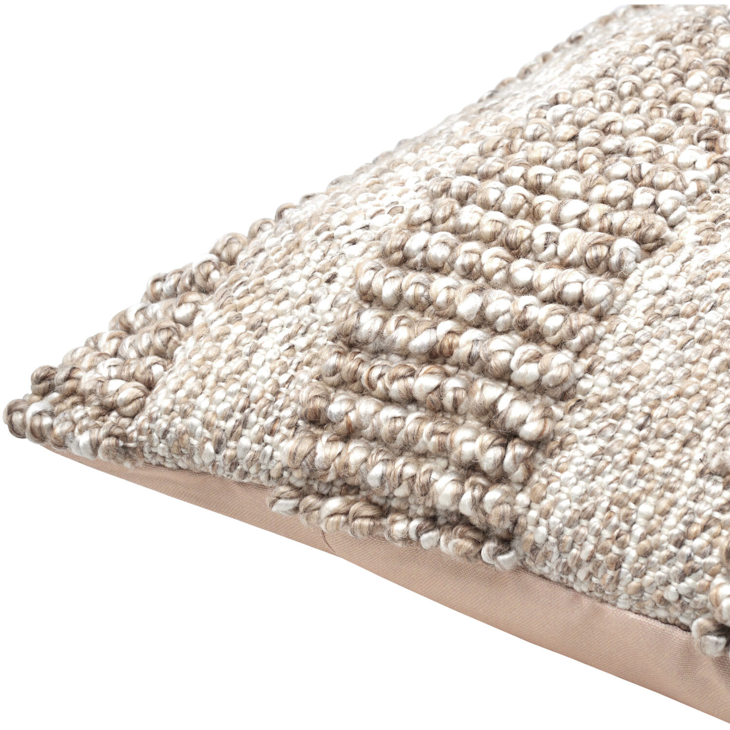 Nysa 20 X 20 inch Warm Grey Accent Pillow