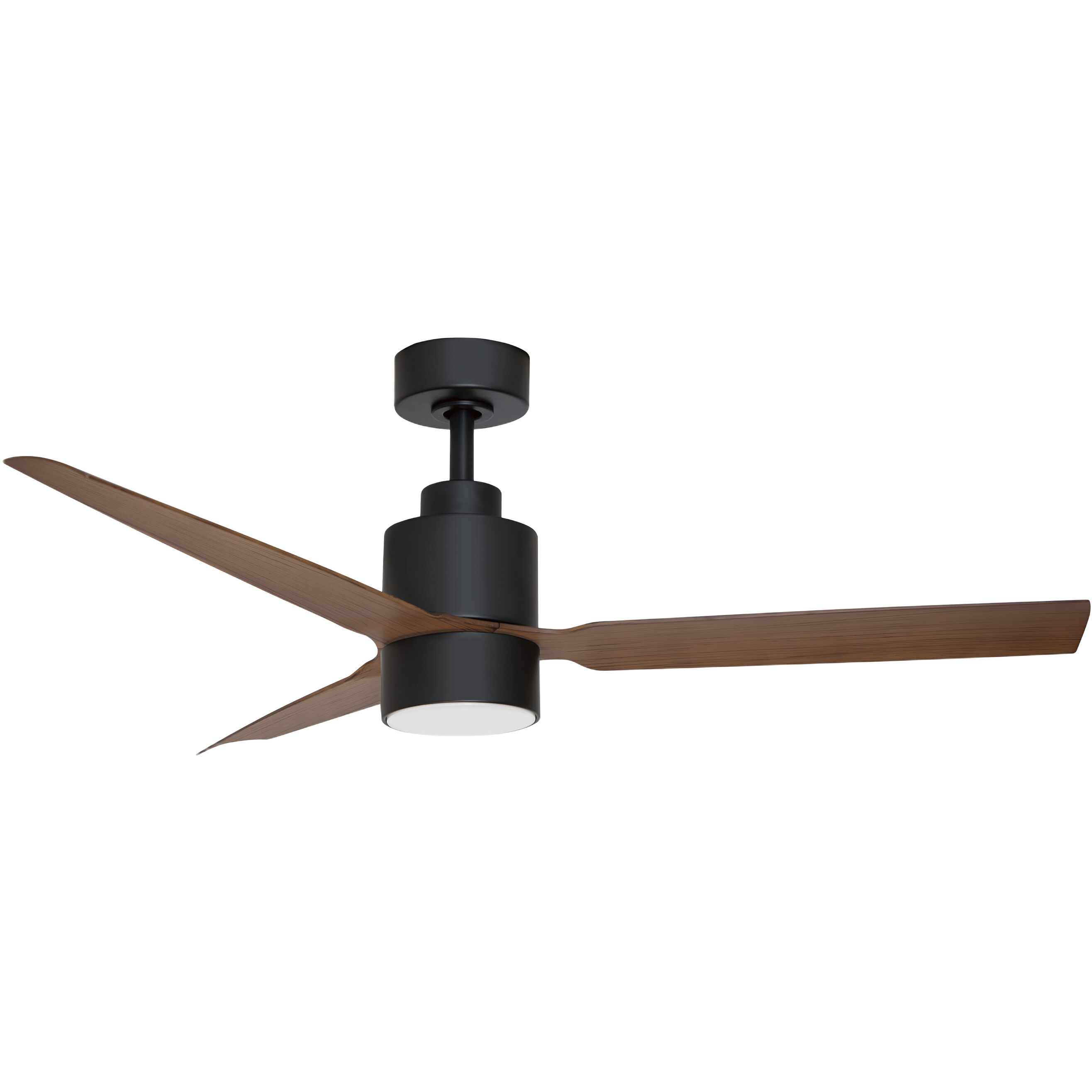 Falcon - Wet 52 inch Black and Walnut Indoor Ceiling Fan