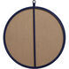 Eternity 18 X 18 inch Blue Wall Mirror