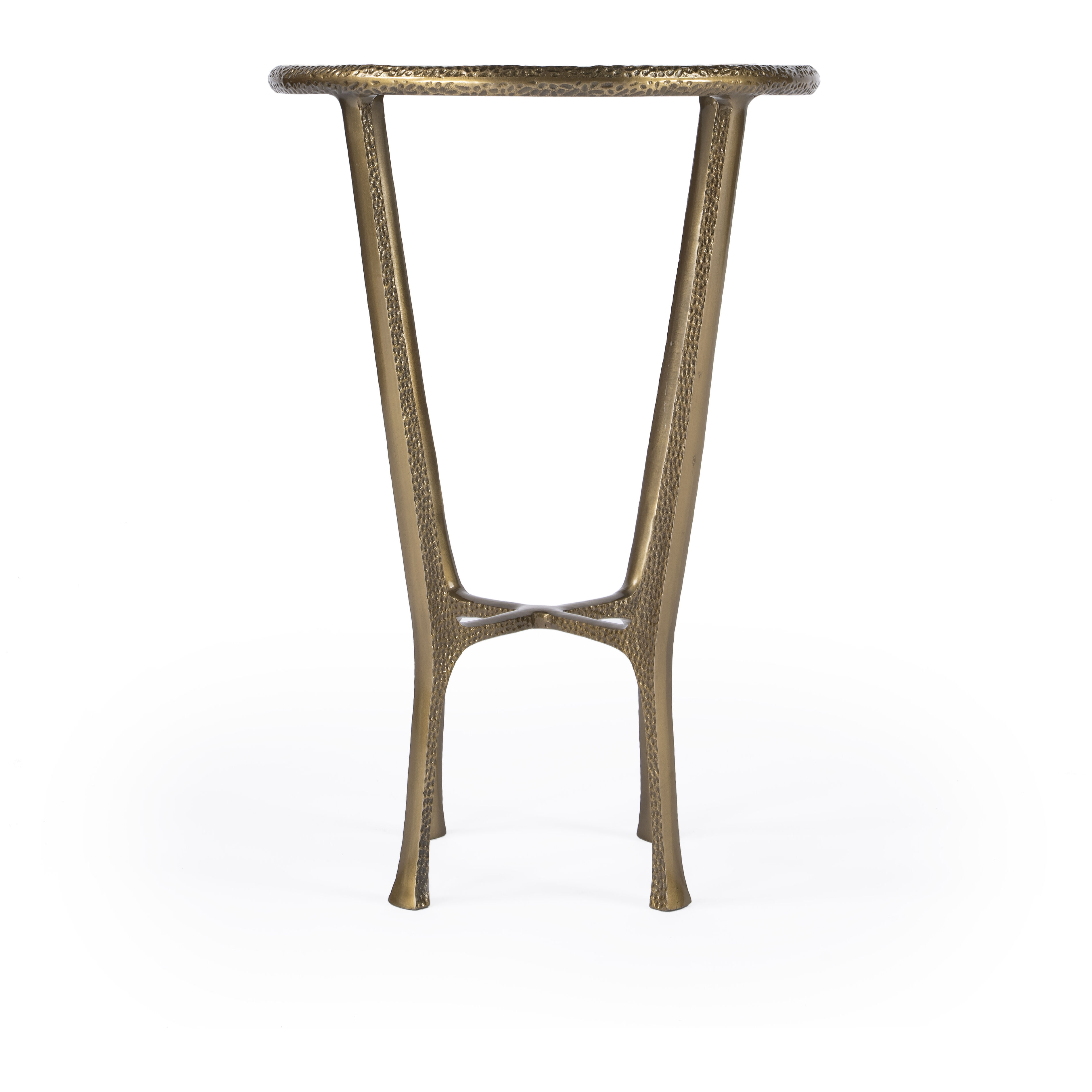 Switlania Marble Side Table in Gold