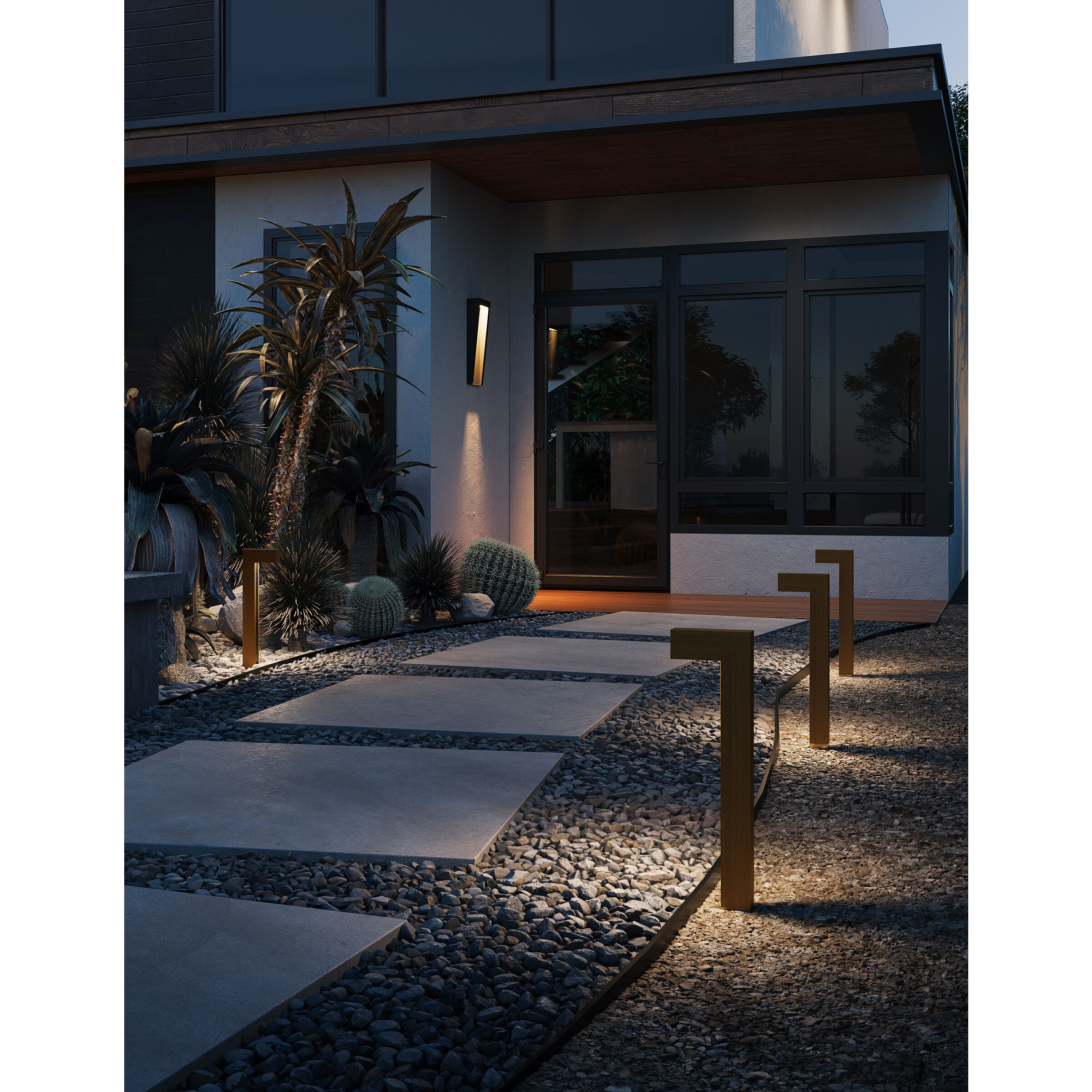 Coastal Elements Taper LED 15 inch Textured Oil Rubbed Bronze Outdoor Wall Mount Lantern