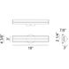 Jade LED 18 inch Aged Gold Brass Bath Vanity Light Wall Light