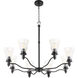Lawton 8 Light 35.00 inch Chandelier