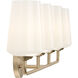 Celino 4 Light 32.5 inch Champagne Bronze Vanity Light Wall Light