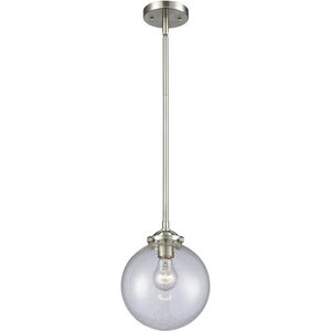Nouveau Beacon 1 Light 8.00 inch Mini Pendant