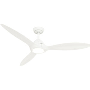 Surea 56 inch Fresh White Outdoor Ceiling Fan