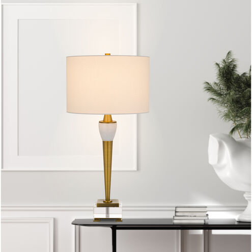 Bradford 30.5 inch 150.00 watt Antique Brass Table Lamp Portable Light
