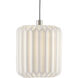 Dove 15 Light 22.5 inch Silver Multi-Drop Pendant Ceiling Light