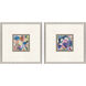 Peacemaker Purple and Green and Multi and Pink Framed Art