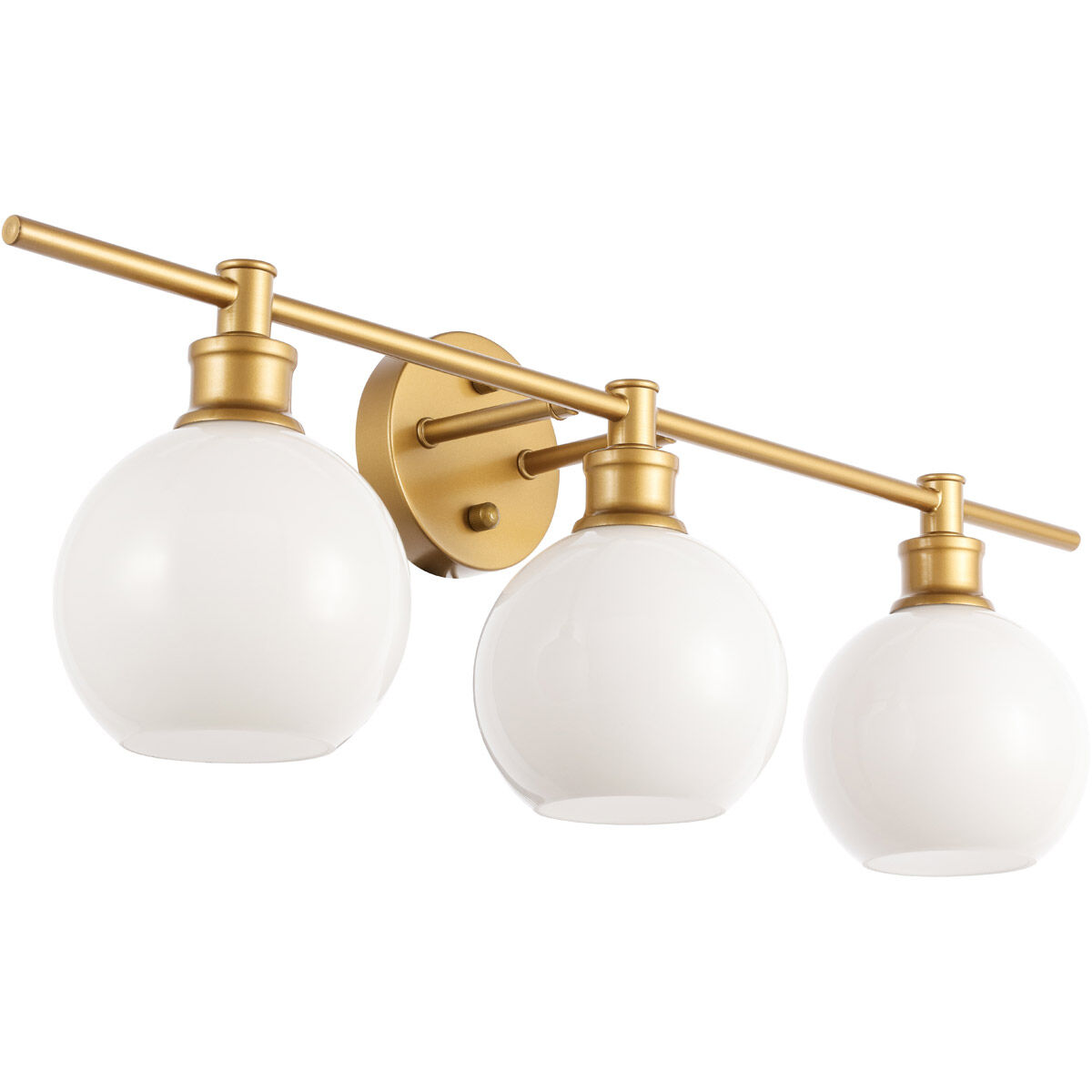 Syracuse 3 Light 28 inch Brass Wall sconce Wall Light