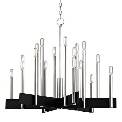 Abrams 18 Light 33.50 inch Chandelier