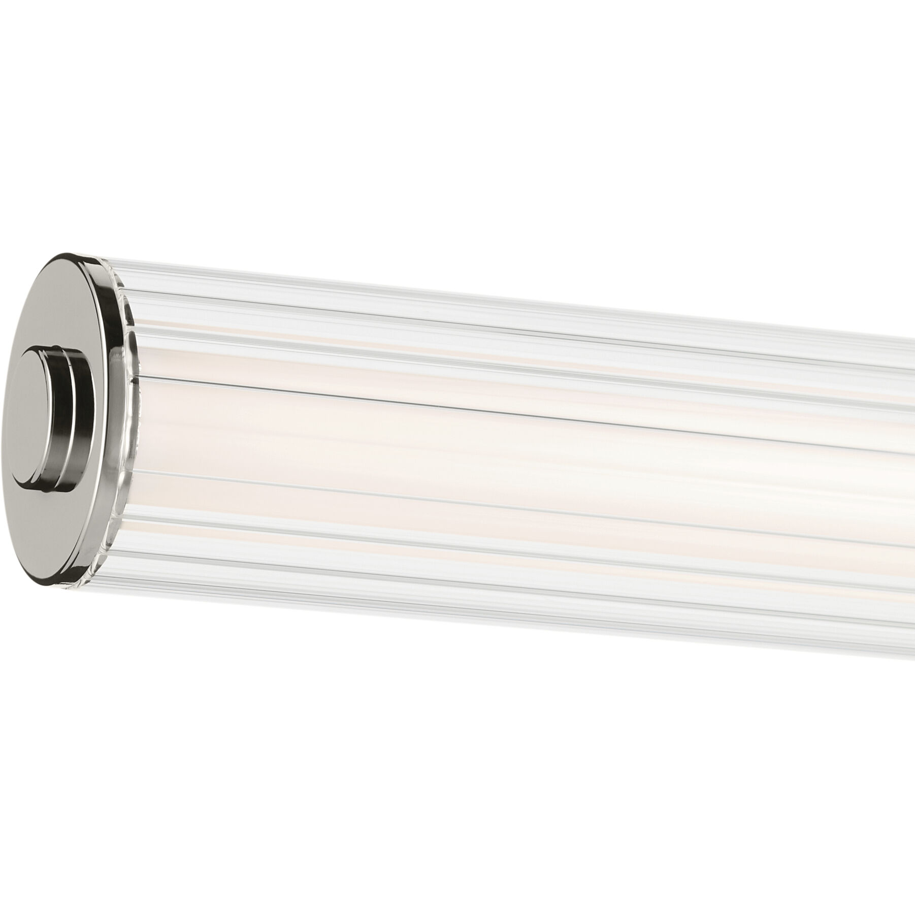 Laurene LED 26.5 inch Polished Nickel Linear Bath Bar Wall Light, Medium