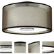 Saturnia 2 Light 17.5 inch Deep Patina Bronze Flushmount Ceiling Light