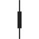 Mono 1 Light 38 inch Black Outdoor Wall Sconce