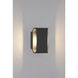 Eclipse 1 Light 7.1 inch Anthracite LED Wall Sconce Wall Light