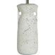 Speckled 30 inch 150.00 watt Speckled Cream Table Lamp Portable Light