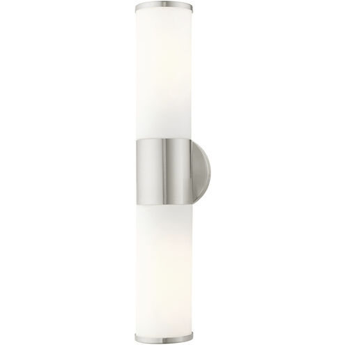 Lindale 2 Light 19 inch Brushed Nickel ADA Vanity Sconce Wall Light