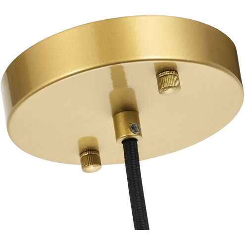 Rensselaer 1 Light 8 inch Brass Pendant Ceiling Light