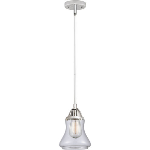 Nouveau 2 Bellmont 1 Light 6 inch Polished Chrome Mini Pendant Ceiling Light in Incandescent, Clear