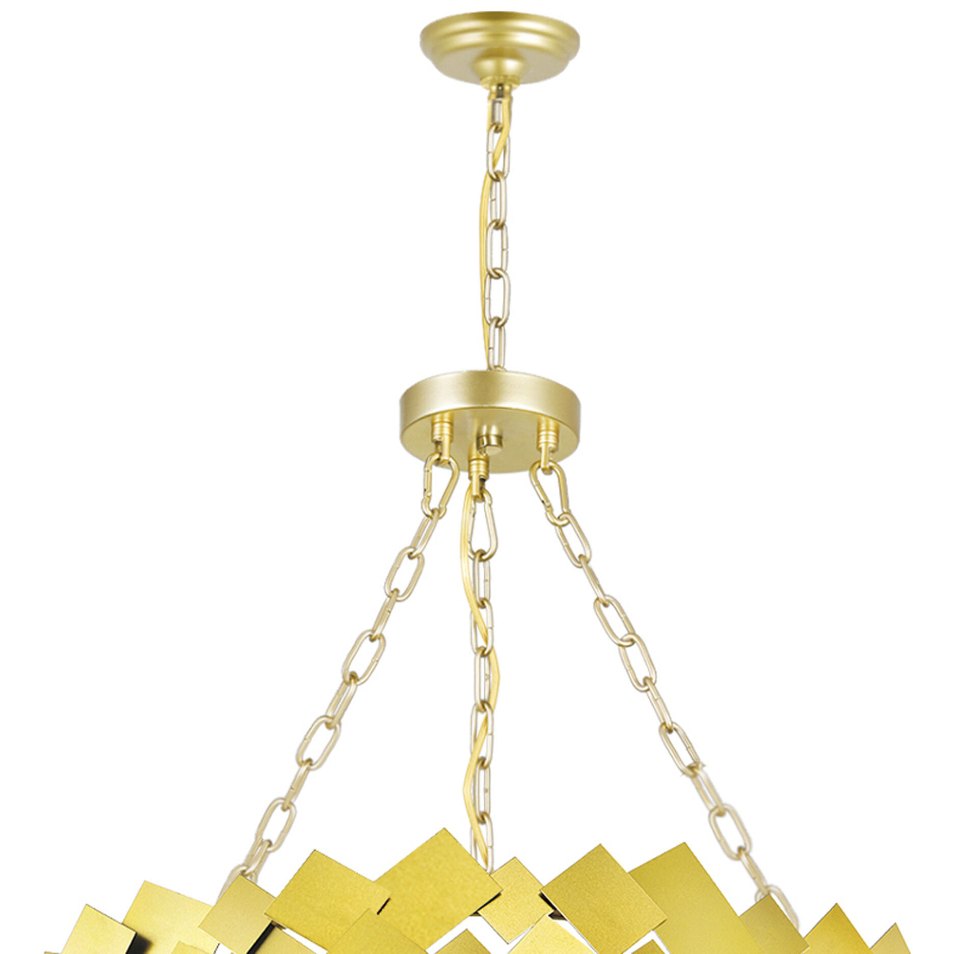 Panache 8 Light 32 inch Medallion Gold Down Chandelier Ceiling Light