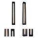 Lina Esterno 51 inch Matte Black Outdoor Wall Sconce