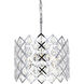 Lyla 3 Light 13 inch Chrome Pendant Ceiling Light