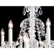 Sterling 12 Light Silver Chandelier Ceiling Light in Spectra, Polished Silver