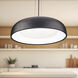 Beacon LED 24 inch Black Pendant Ceiling Light