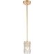 Jenning 1 Light 4 inch Parisian Gold Leaf Mini Pendant Ceiling Light