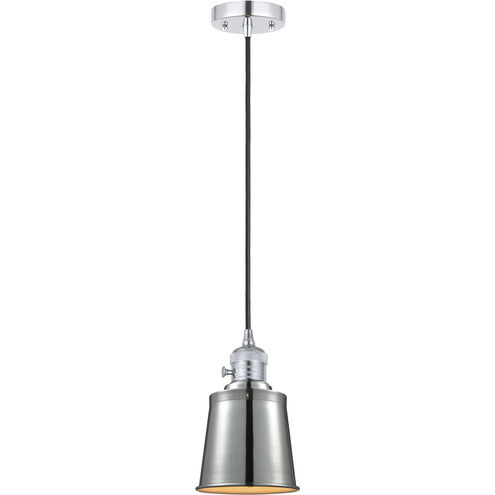 Franklin Restoration Addison LED 5 inch Polished Chrome Mini Pendant Ceiling Light
