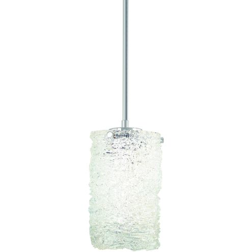 Forest Ice LED 6 inch Chrome Mini Pendant Ceiling Light