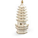 Chelsea House Cream Glaze/Gold Decoration Ceramic Porcelain Accessory
