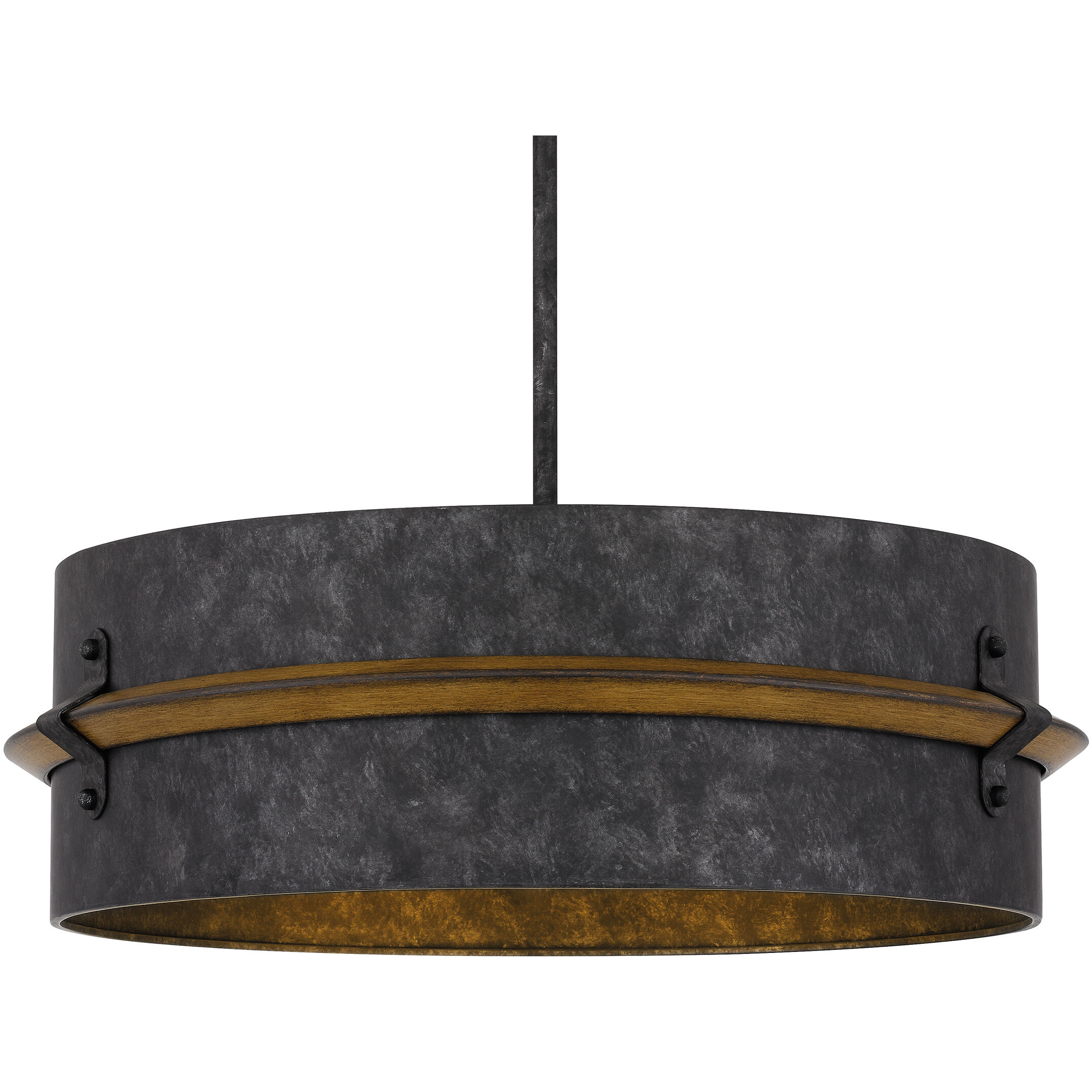 Lariat 3 Light 21 inch Old Black Finish Pendant Ceiling Light