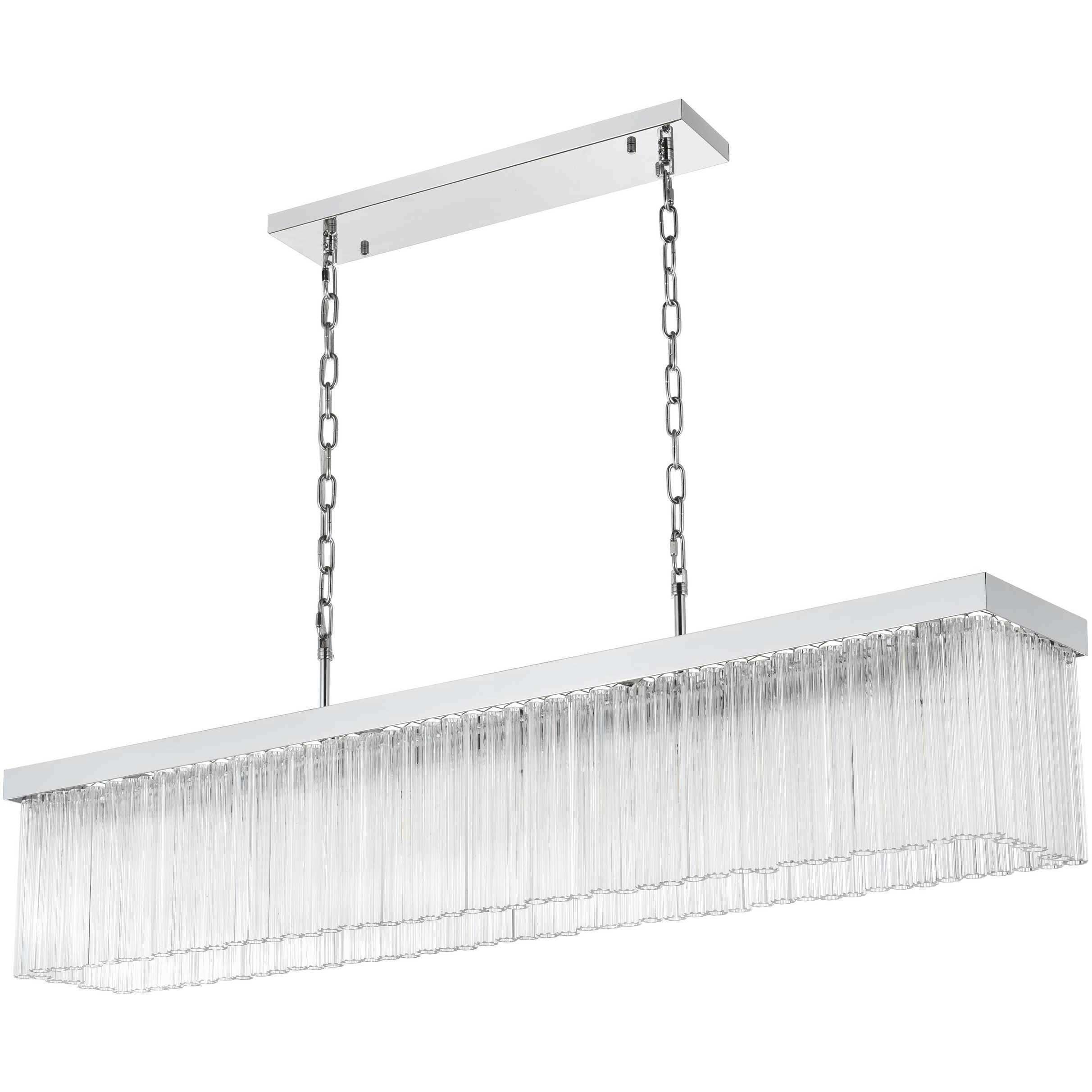 Harlow 6 Light 8 inch Chrome Chandelier Ceiling Light
