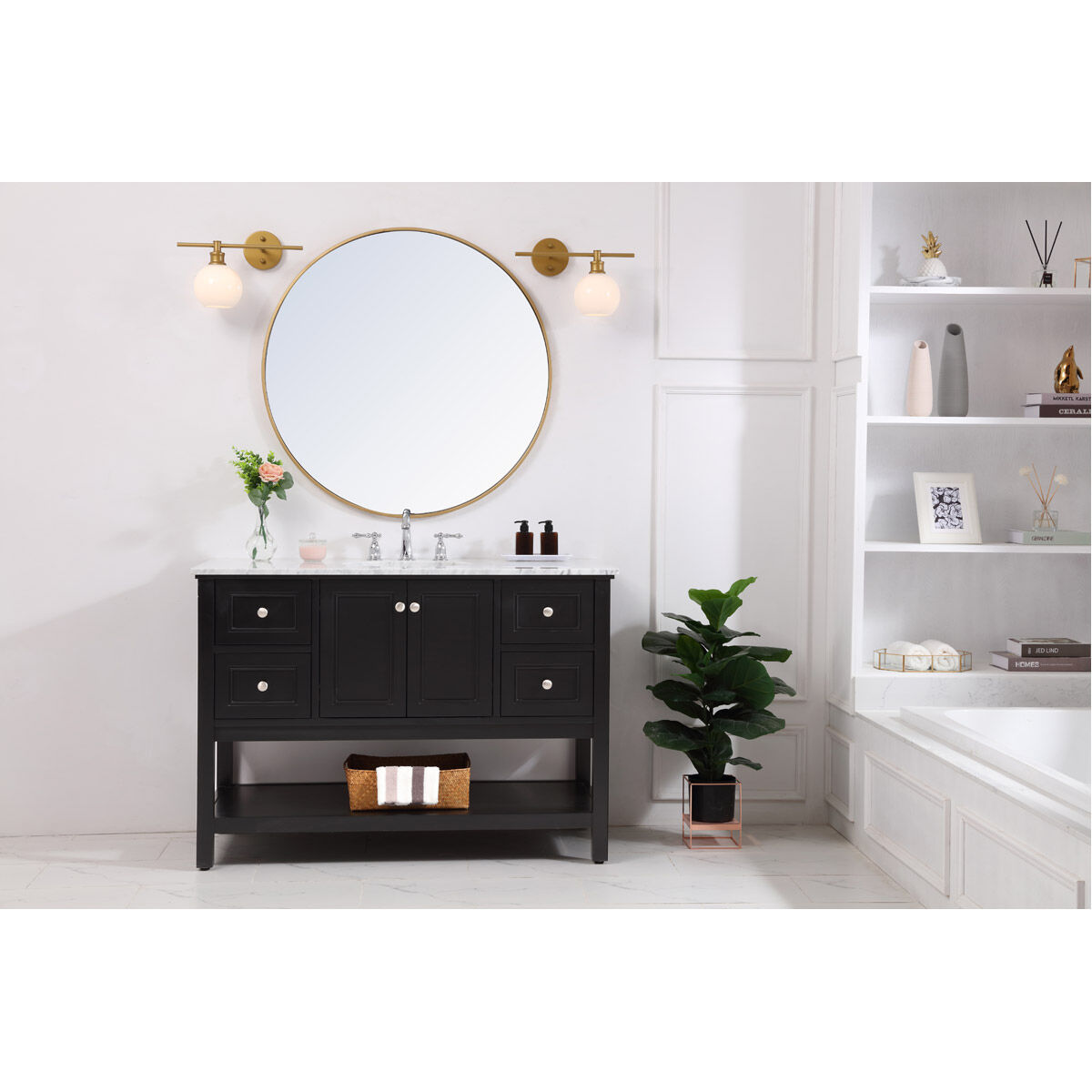 Collier 1 Light 14.7 inch Brass Wall sconce Wall Light, Right