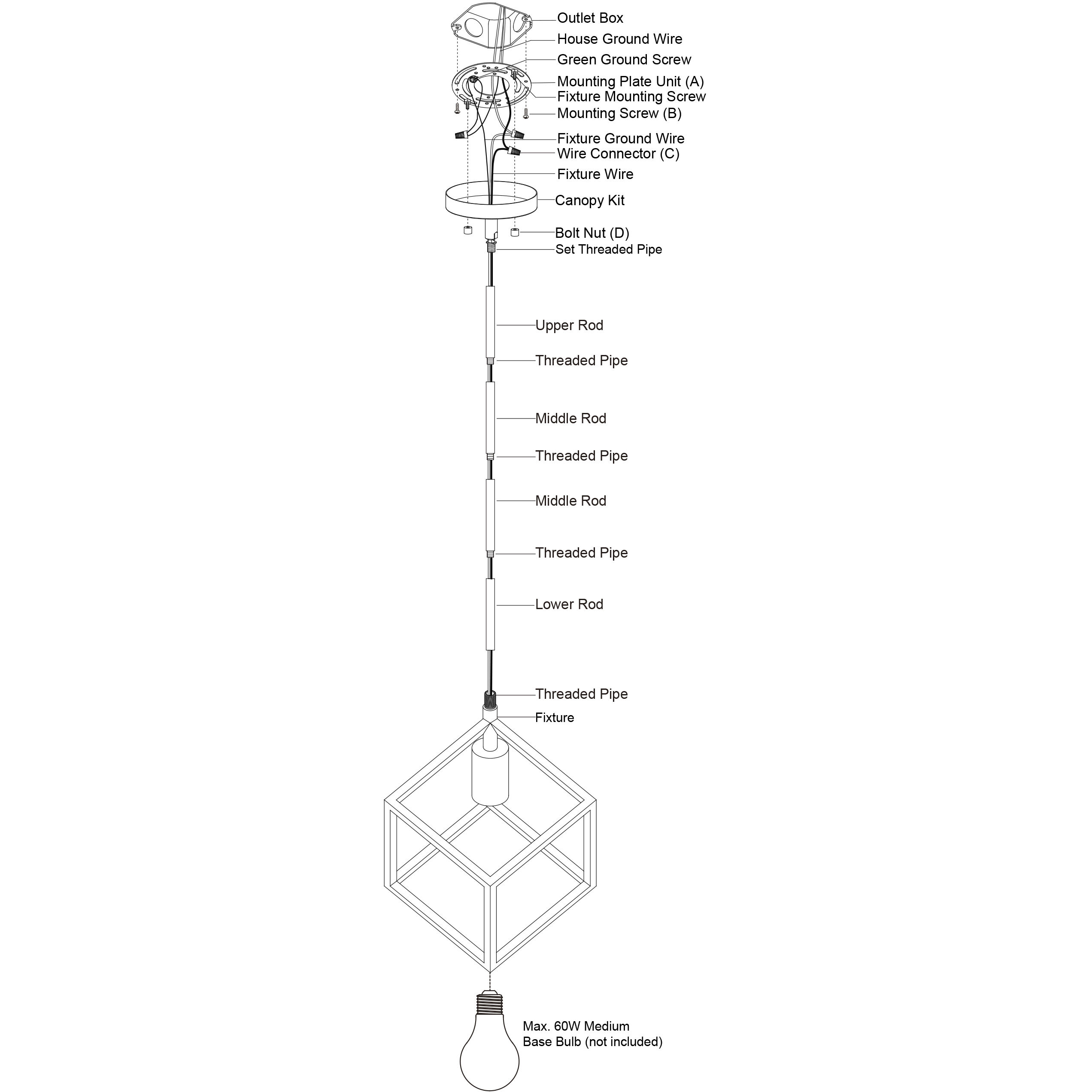 Deering LED 10.25 inch Matte Black and Satin Brass Mini Pendant Ceiling Light