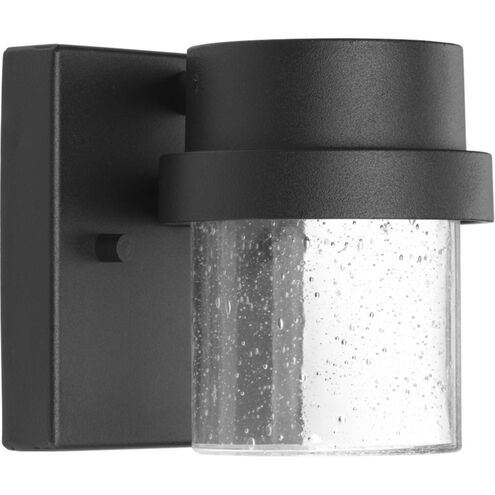 Georgia LED 5 inch Textured Black Outdoor Wall Lantern, Progress LED