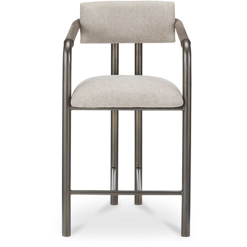 Cassidy 37.4 inch Brown Counter Stool