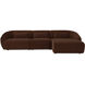Amelia Brown Modular Right Sectional, Lounge